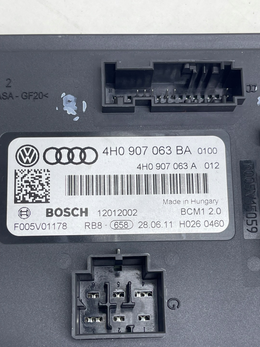 AUDI A7 A6 C7 module control unit komfortu BCM 1 2.0 LEGALNY!