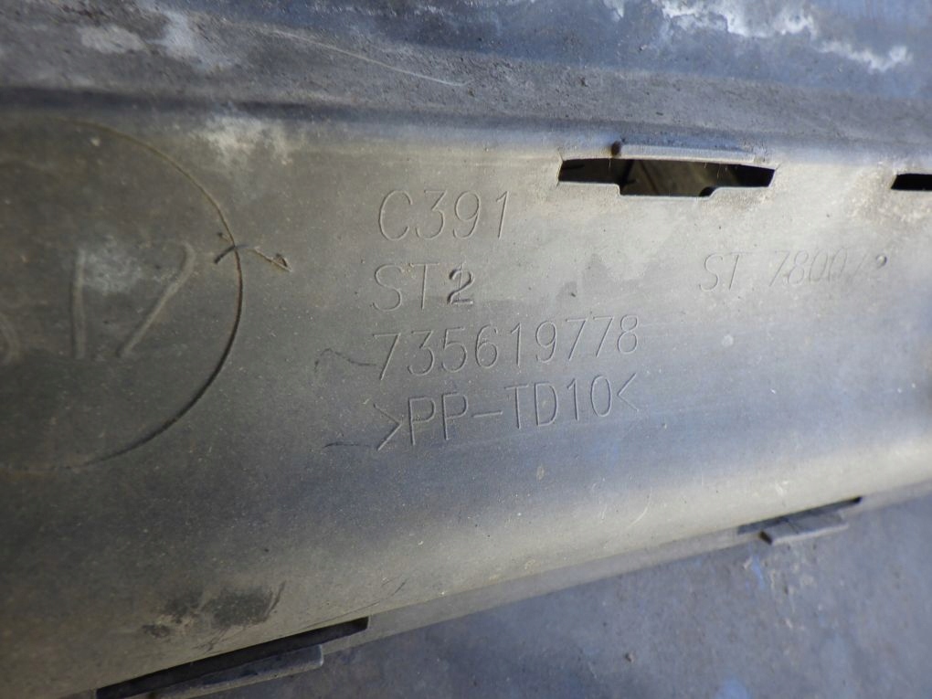 FIAT 500 LIFT 15- bumper rear