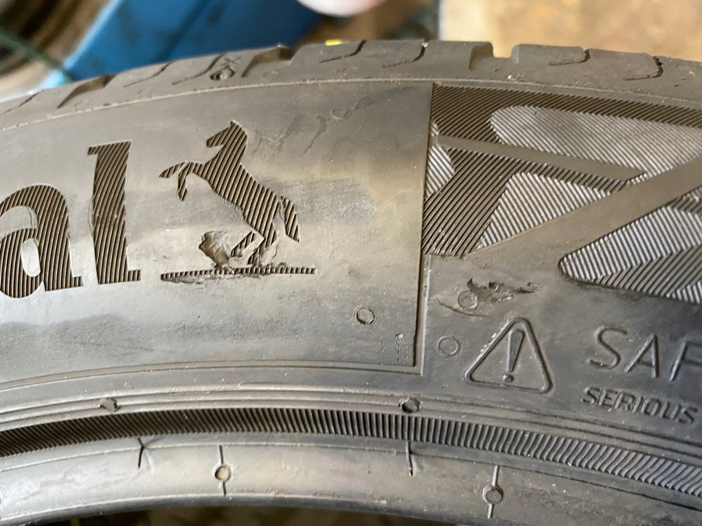 2 tyres summer 225/45R18 91W Continental EcoContact 6 6mm
