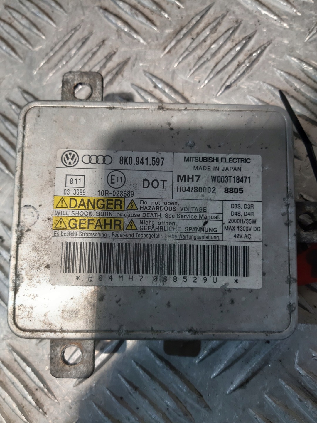 modulo Centralina 8K0941597 luci XENON AUDI A4 B8