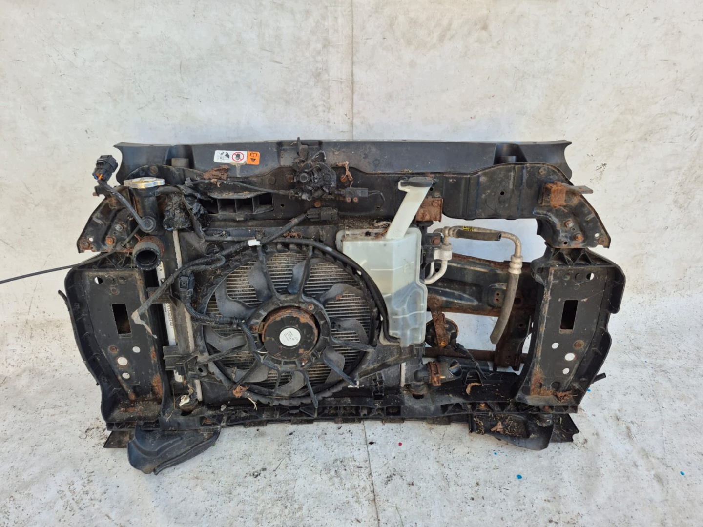 KIA PICANTO II 2 11- support panel for radiators pillar iron radiator 1.2 petrol