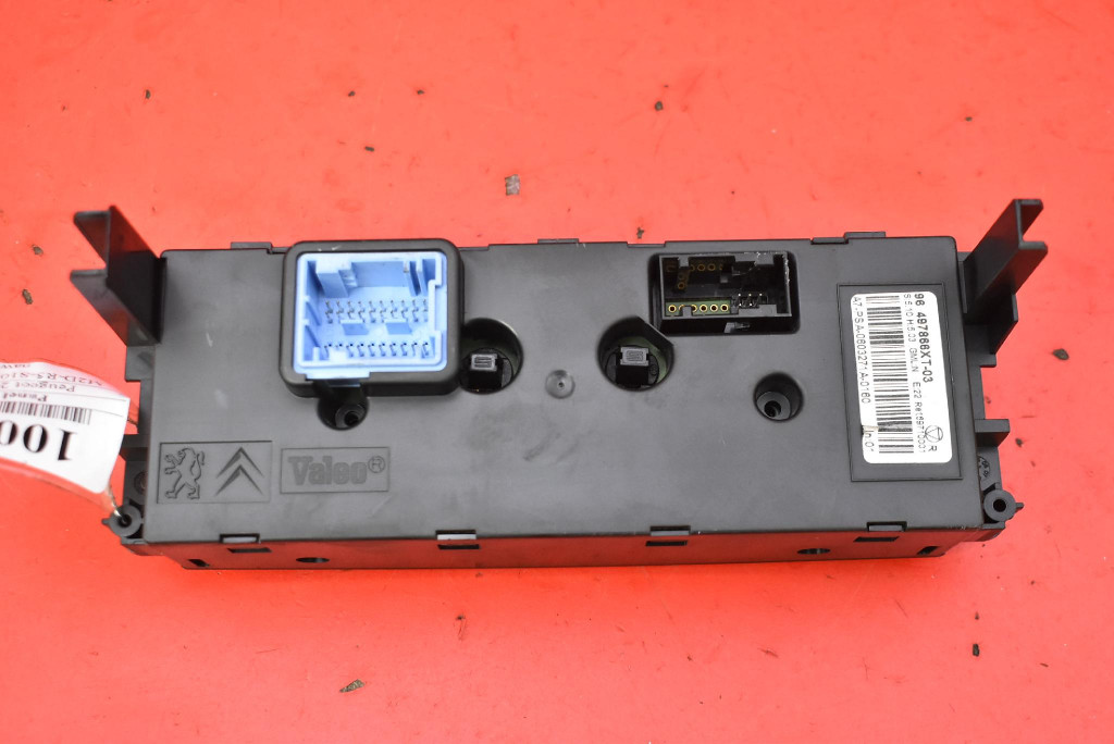 control panel air conditioning devices KLIMY 96491866XT-03 PEUGEOT 207 06-09