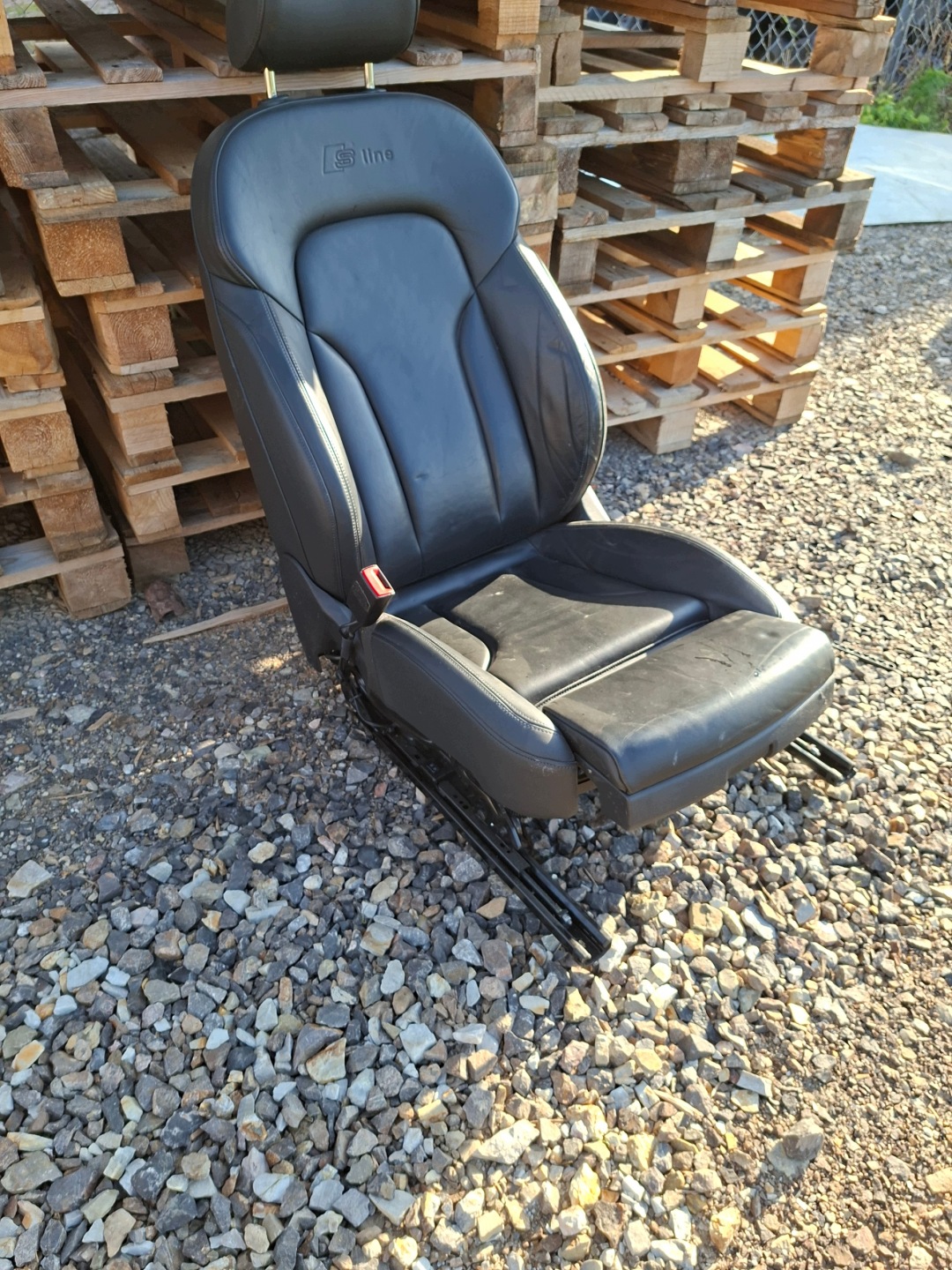 Sitz links AUDI Q5 8R S Leder SLINE S-LINE