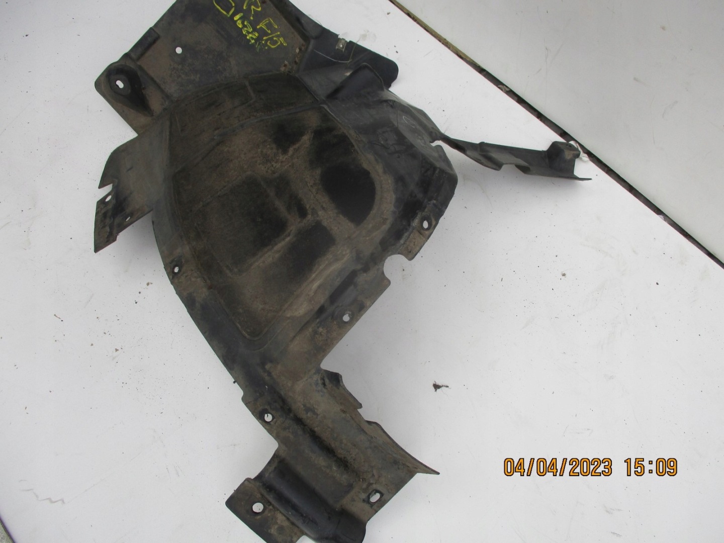 mudguard BMW X5 F15 7291198 right front