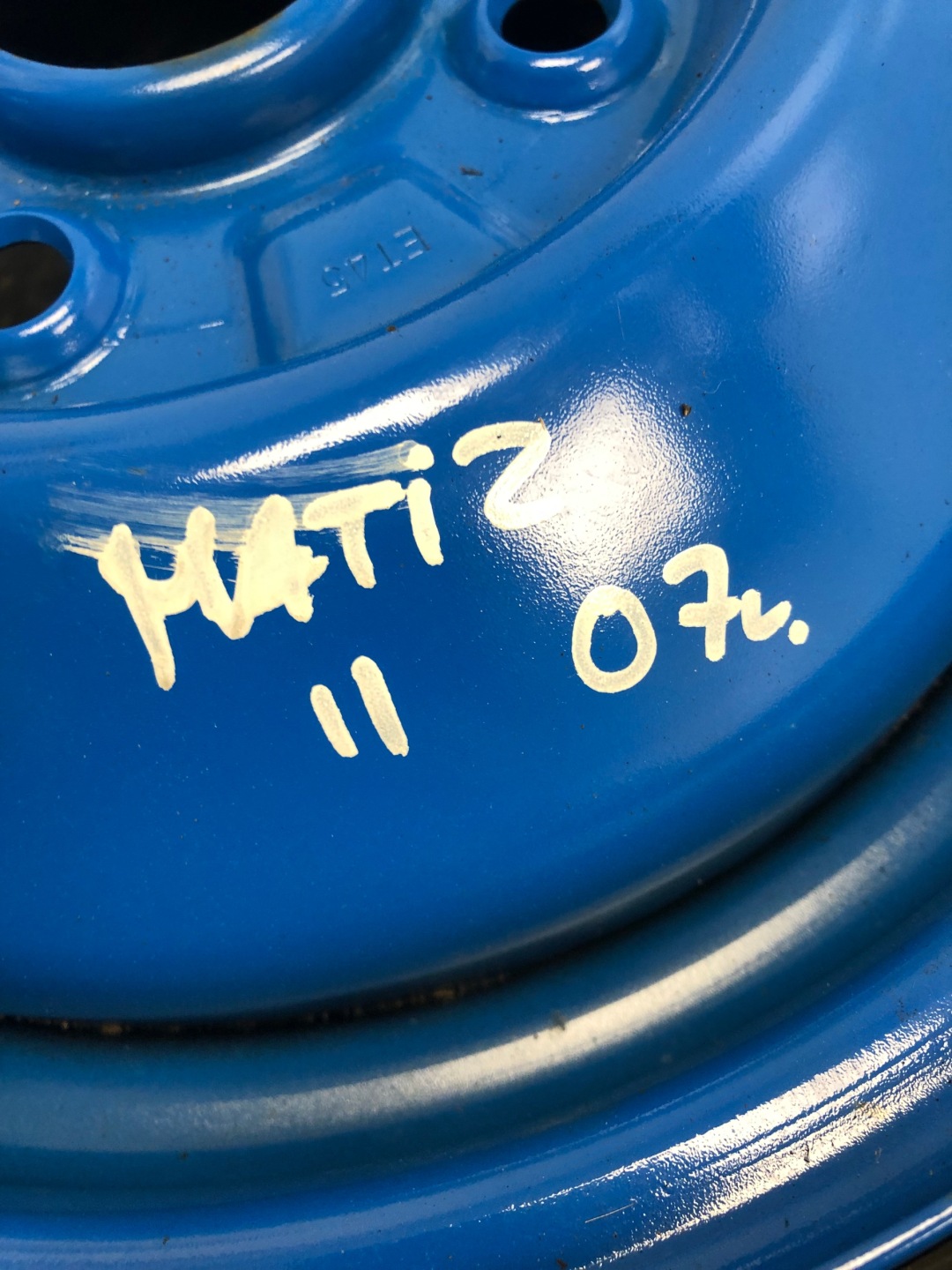 wheel spare 13" CHEVROLET MATIZ II