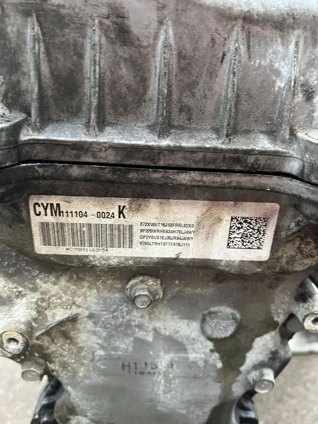 CHEVROLET ORLANDO CRUZE 2.0VCDI engine pillar Z20D1
