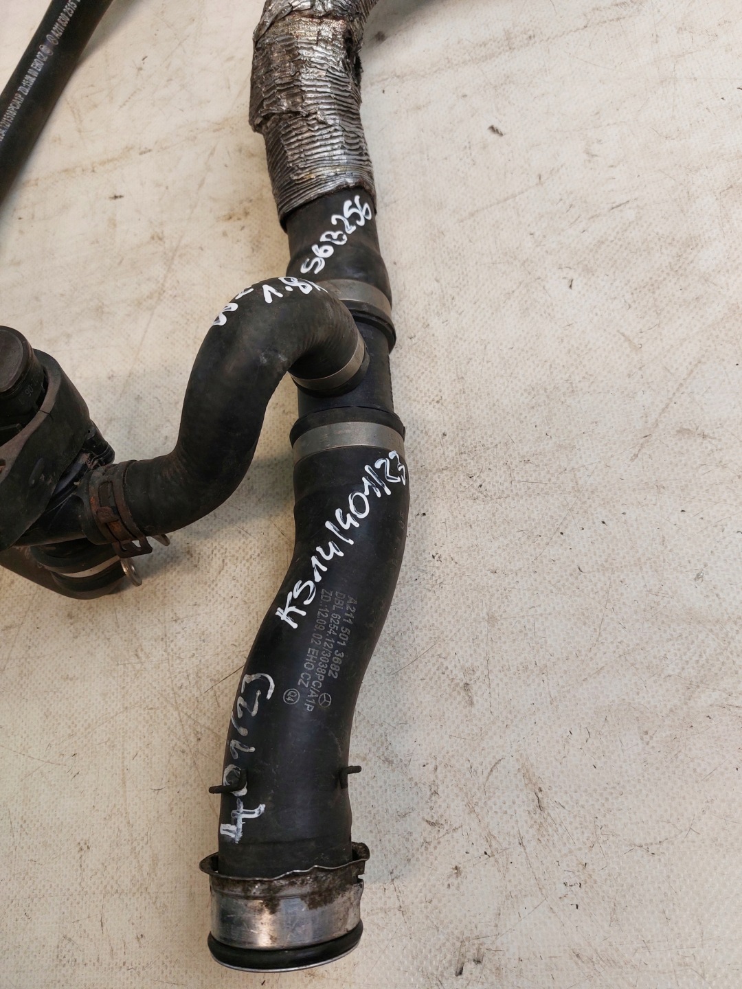 supplementary water pump MERCEDES W211 1.8K