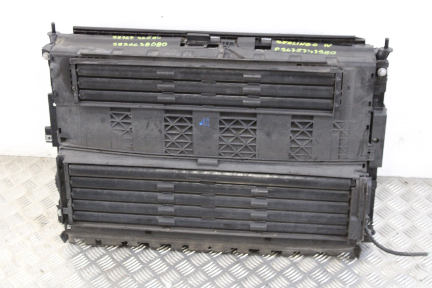support panel for radiators front radiator pillar CITROEN BERLINGO IV 4 2019 1.5 HDI