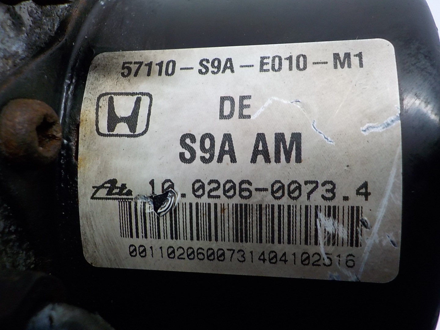 HONDA CR-V II Pompa ABS 57110-S9A-E010-M1 S9AAM 10.0206-0073.4