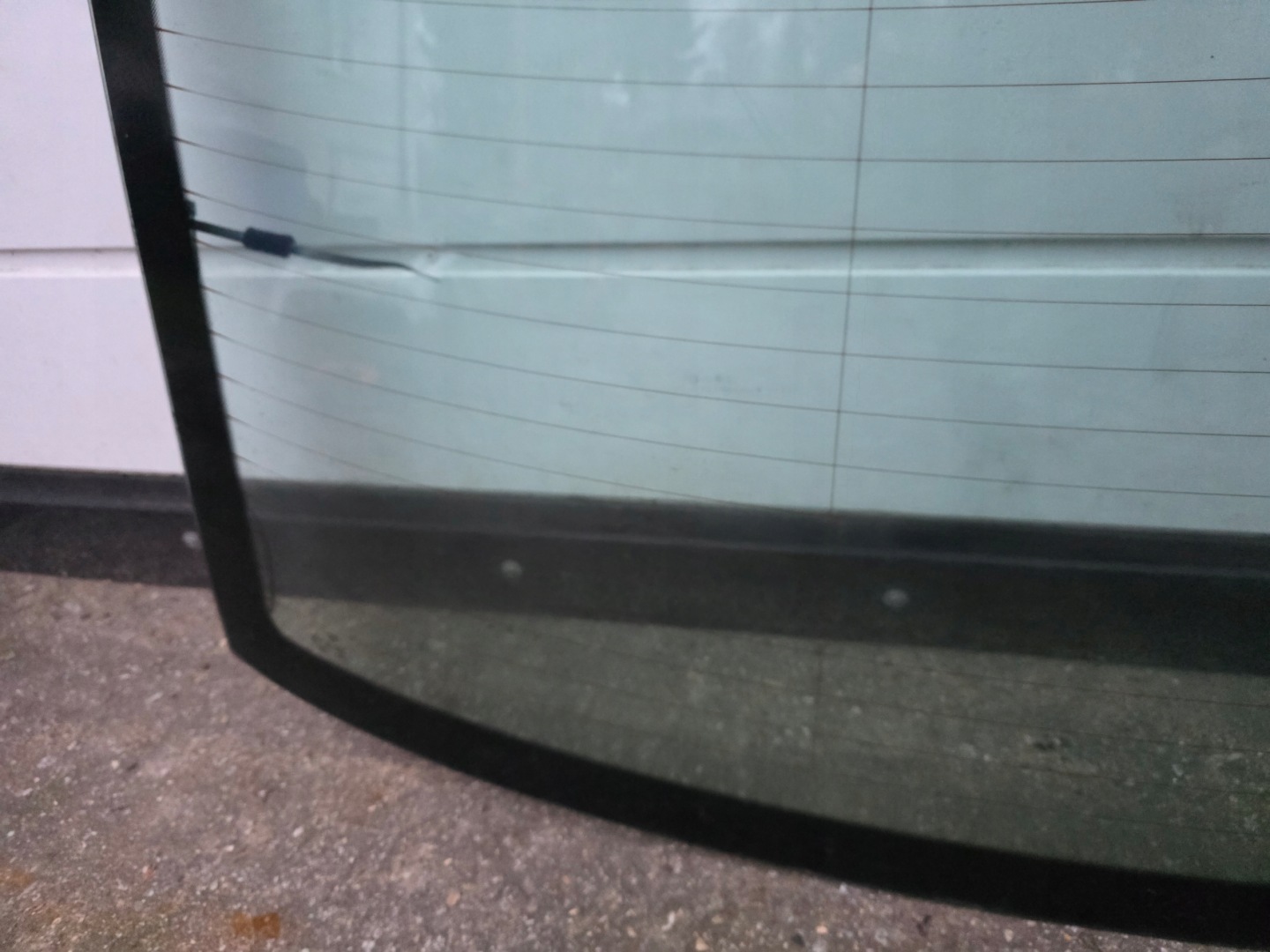 window rear part rear bodywork AUDI A6 C7 4G sedan 2014
