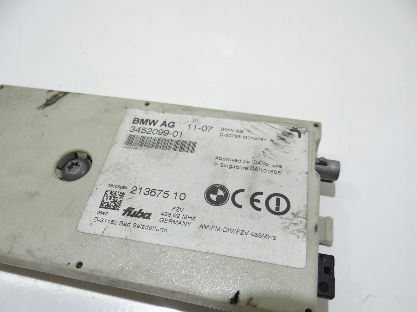 BMW X3 E83 LCI amplifier DIVERSITY 3452099