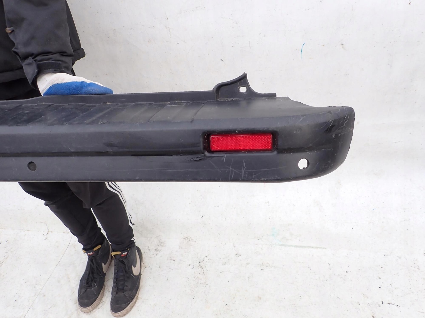 RENAULT TRAFIC III 3 VIVARO B 14- bumper rear part PDC