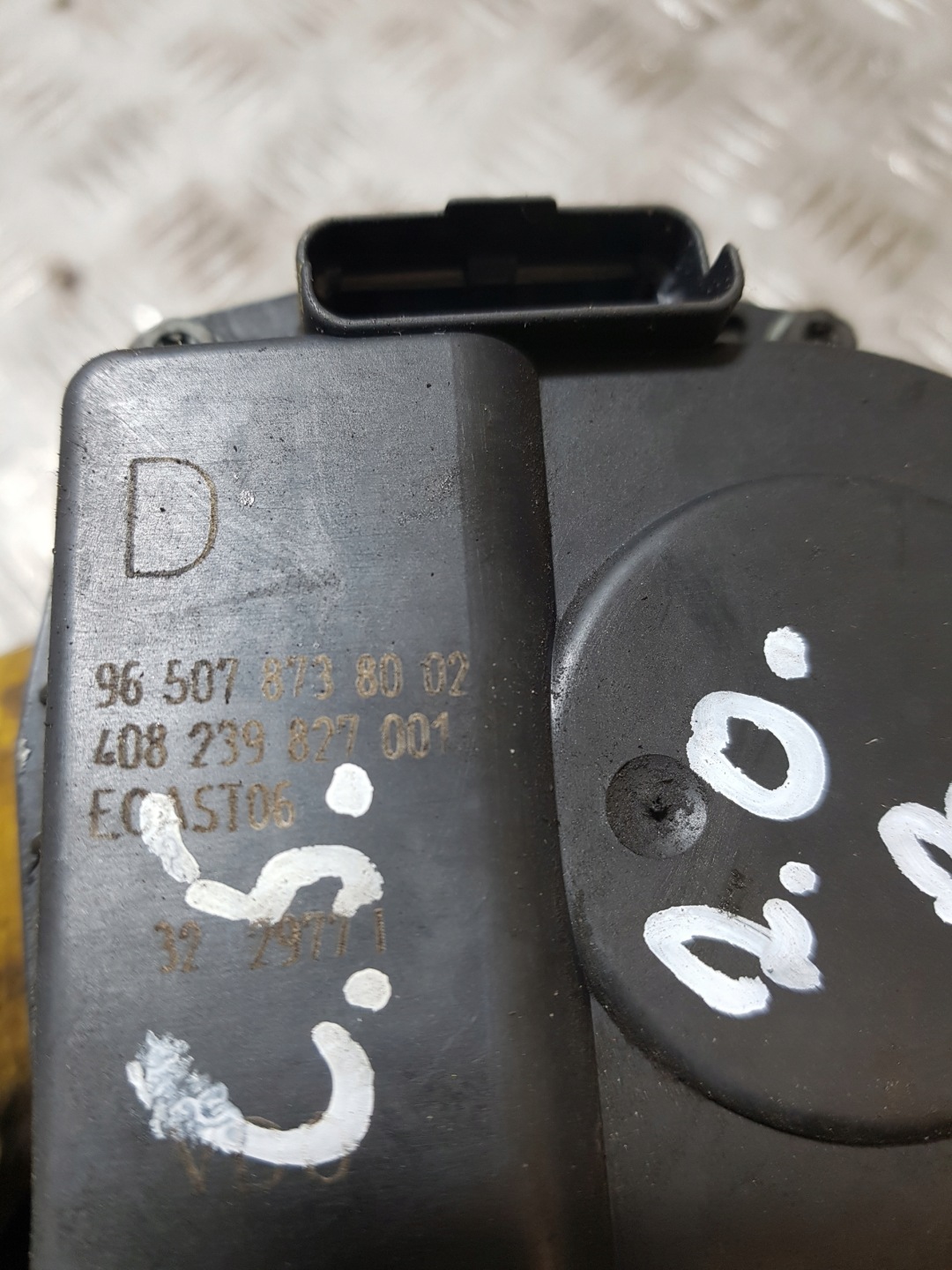 throttle flap CITROEN C5 II 965078738002