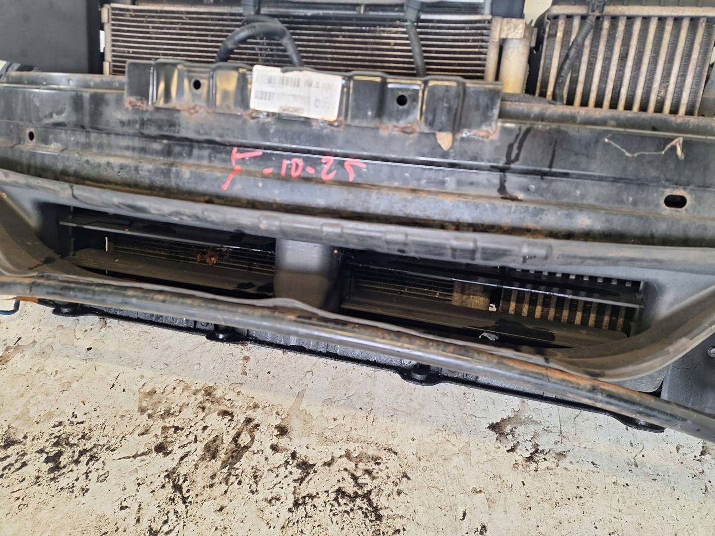 HYUNDAI I40 12-15 support panel for radiators 1.7 CRDI