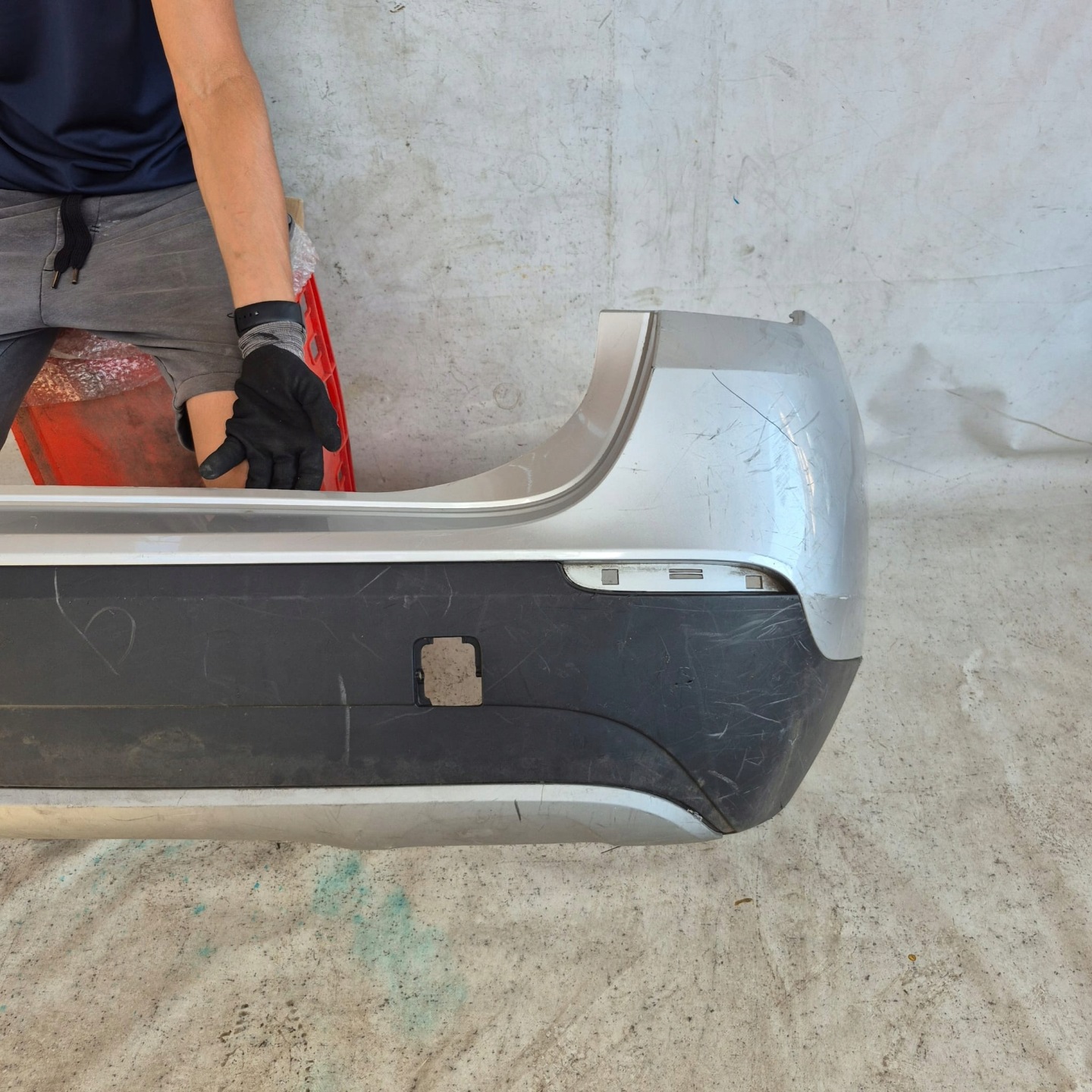 BMW X1 E84 09-13 bumper rear part rear