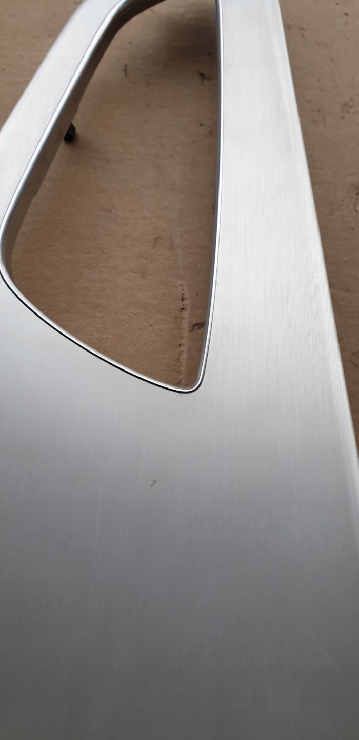 DEKOR moulding door left front AUDI A7 4G aluminium