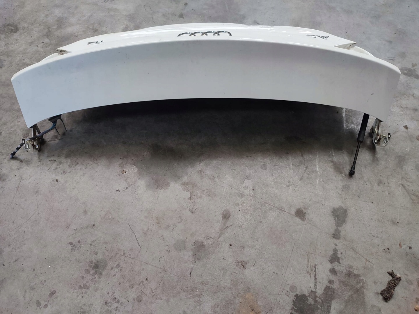 boot door rear Audi A3 Cabrio 8P7 09-13