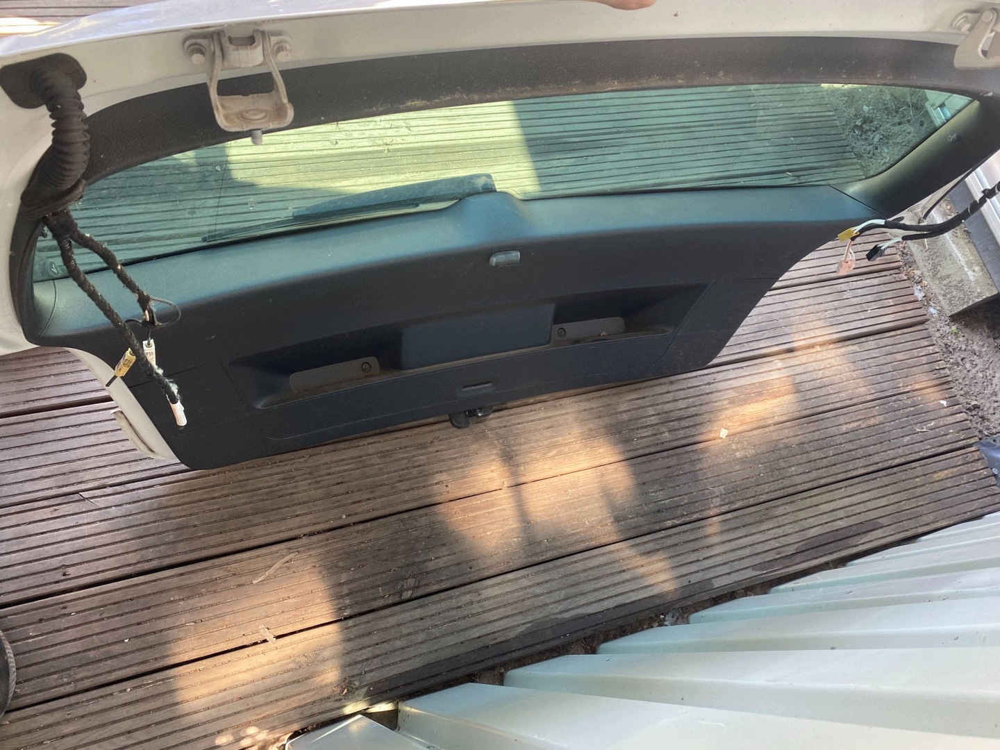 VW GOLF VI HB complete trunk door boot rear part rear LB9A white