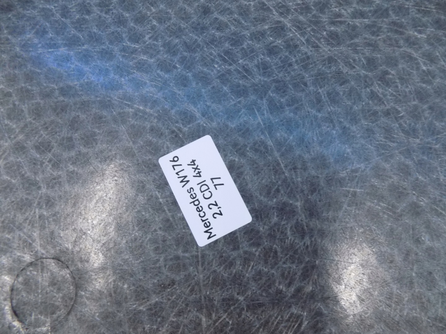 floor boot MERCEDES W176 15R