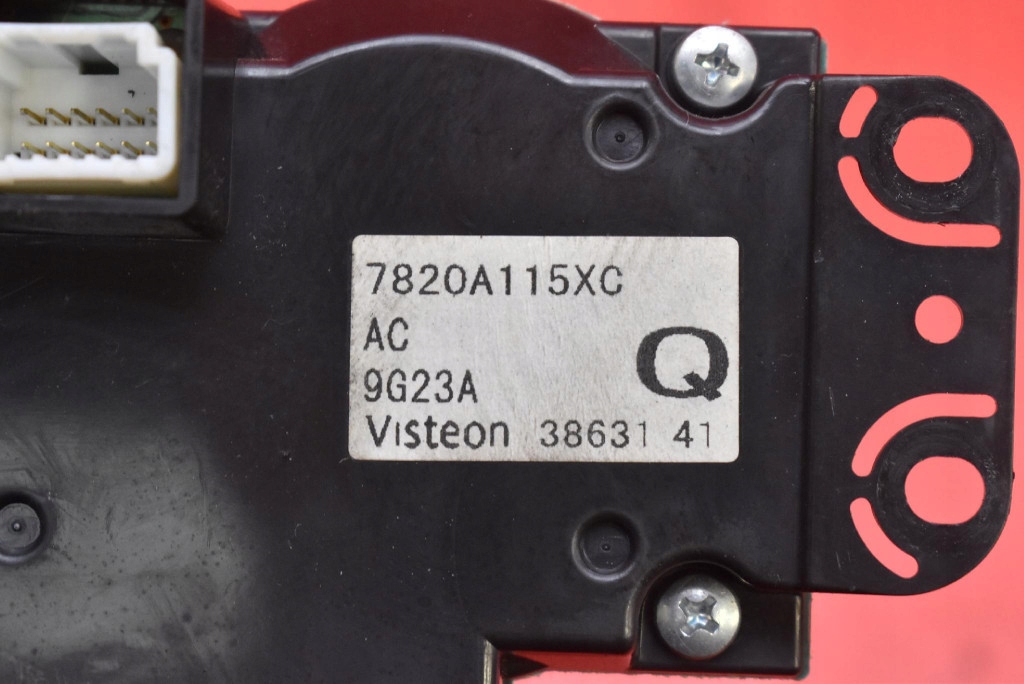 control panel air conditioning devices KLIMY 7820A115XC MITSUBISHI OUTLANDER 2 II 09-13