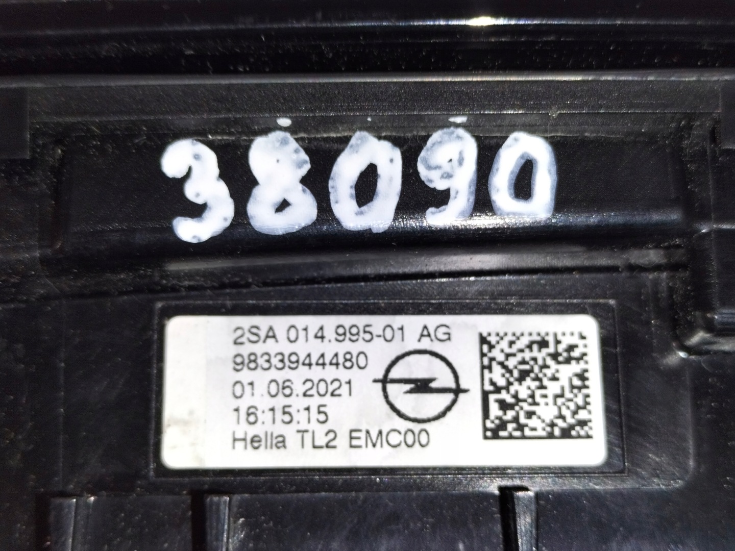 light rear rear part left OPEL MOKKA B II 20- LED