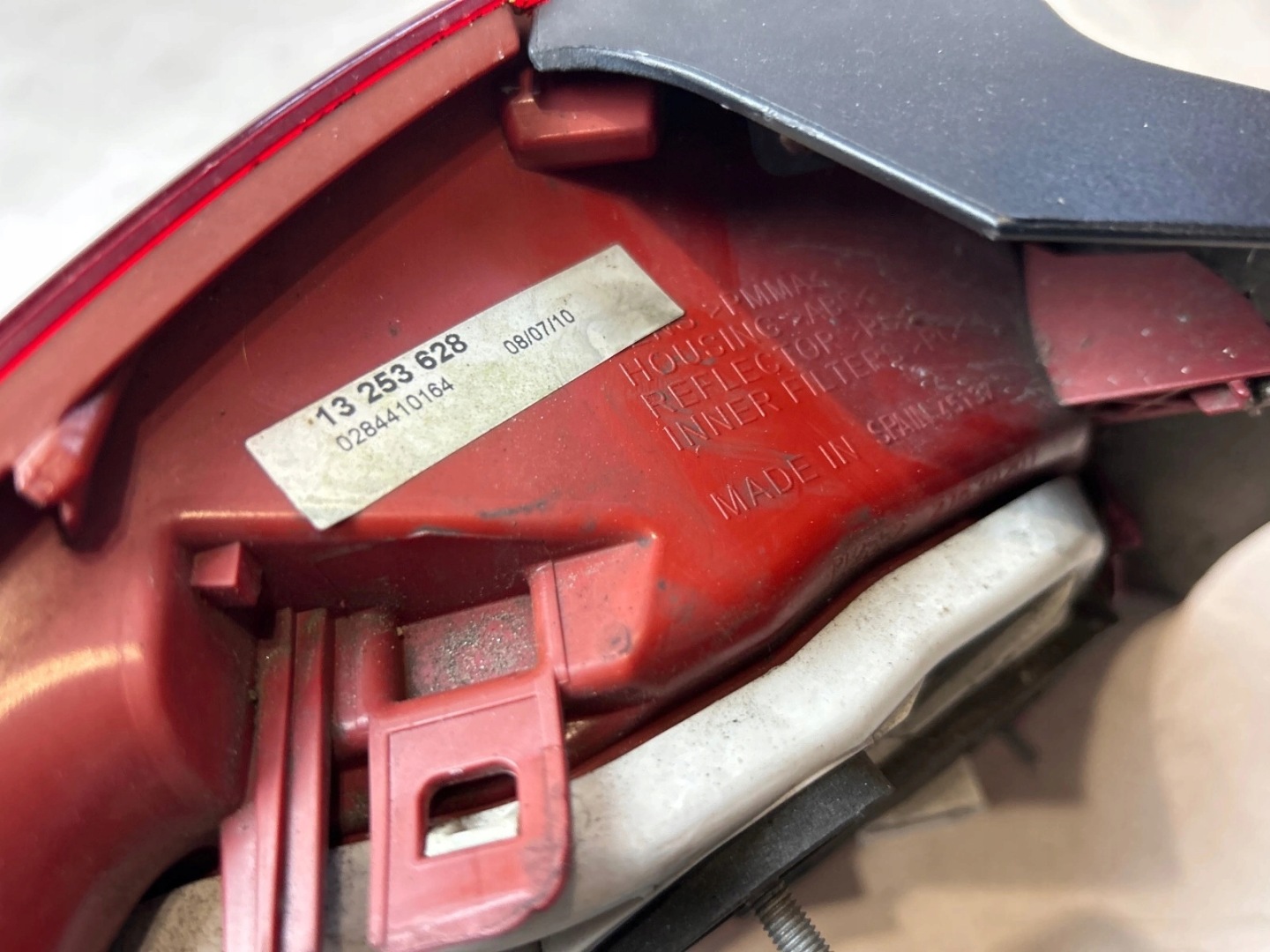 light rear part rear right Opel Meriva B