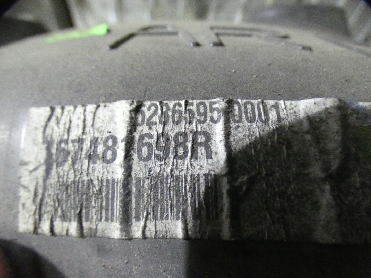 mudguard right left rear part TRAFIC VIVARO III