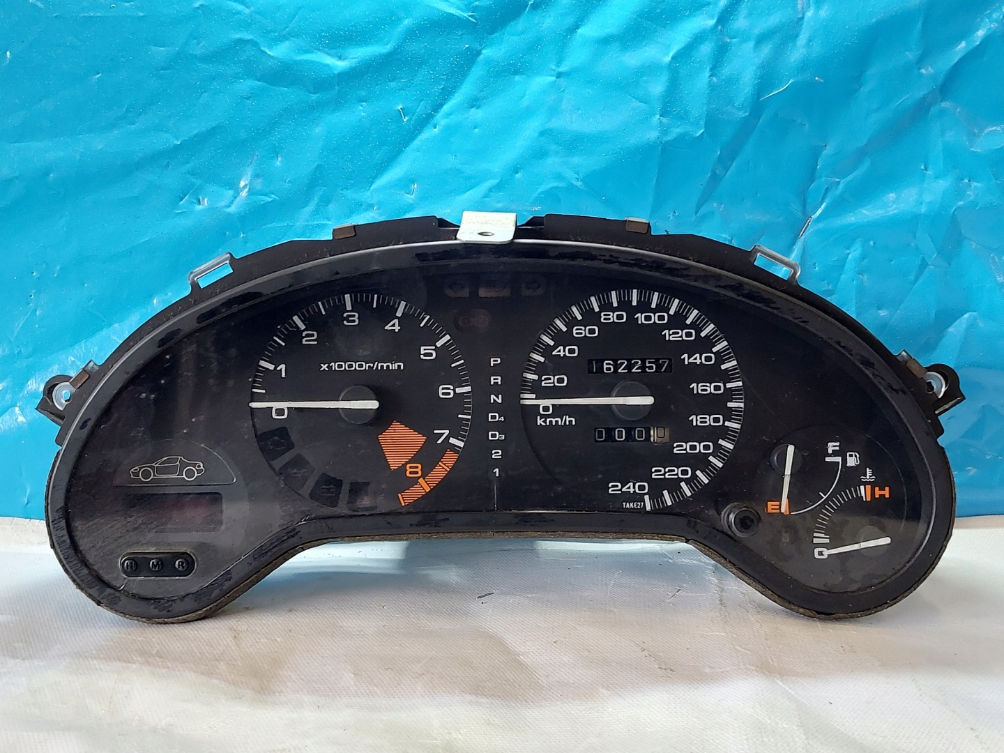 dials clock HONDA CRX DEL SOL AUTOMAT 78100SR2