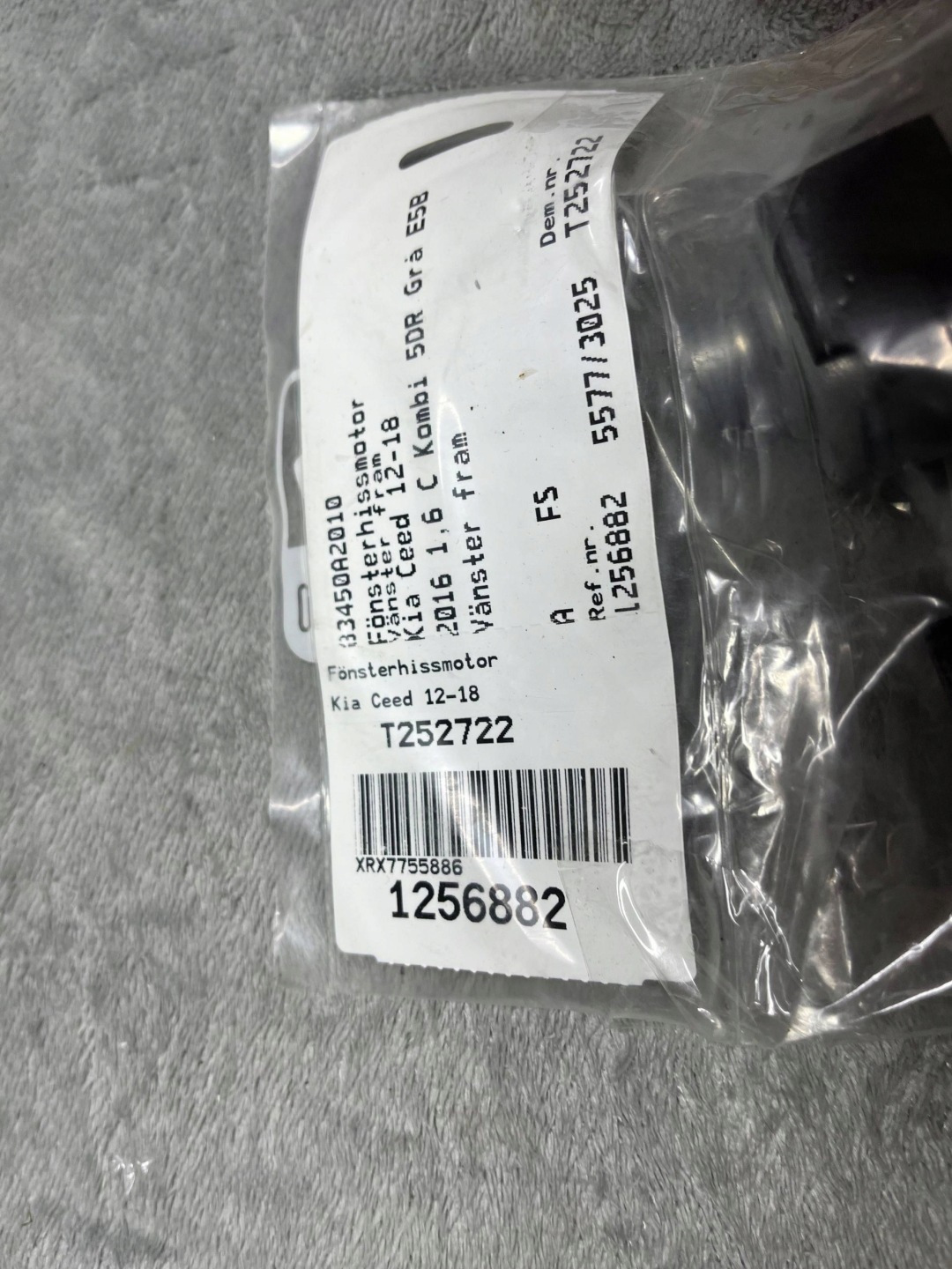 mini motor windows left front KIA CEED 2 II 5D HATCHBACK 12- 82450-A2010 !J
