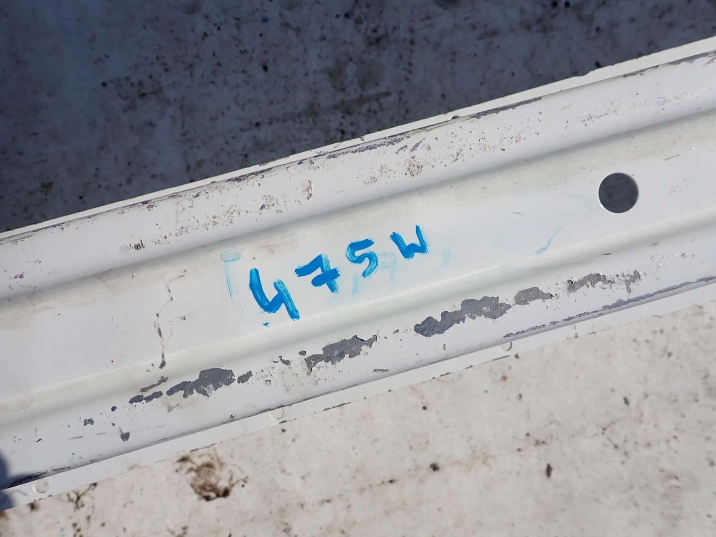 FIAT 500L 12-> bumper support rear part rear