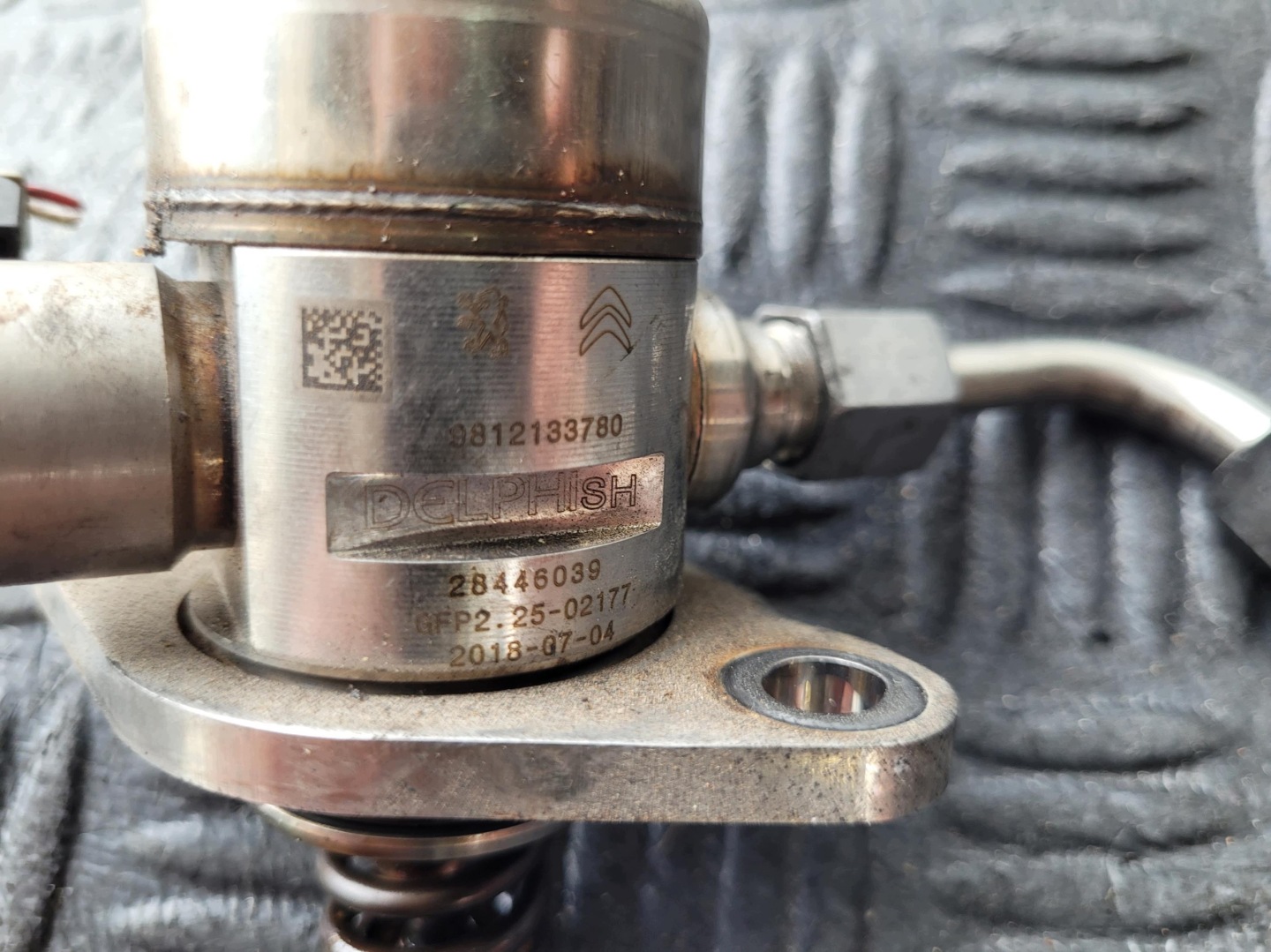 feed pump 9812133780 PEUGEOT 3008 II 1.2 THP