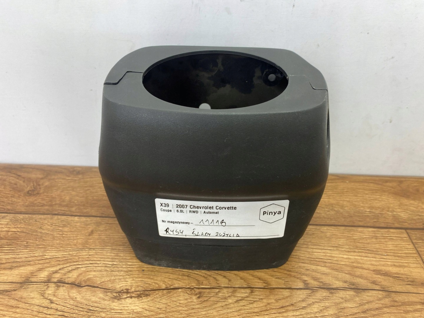 Couverture tablier moteur Colonne de direction Volant Chevrolet Corvette C6 2005+