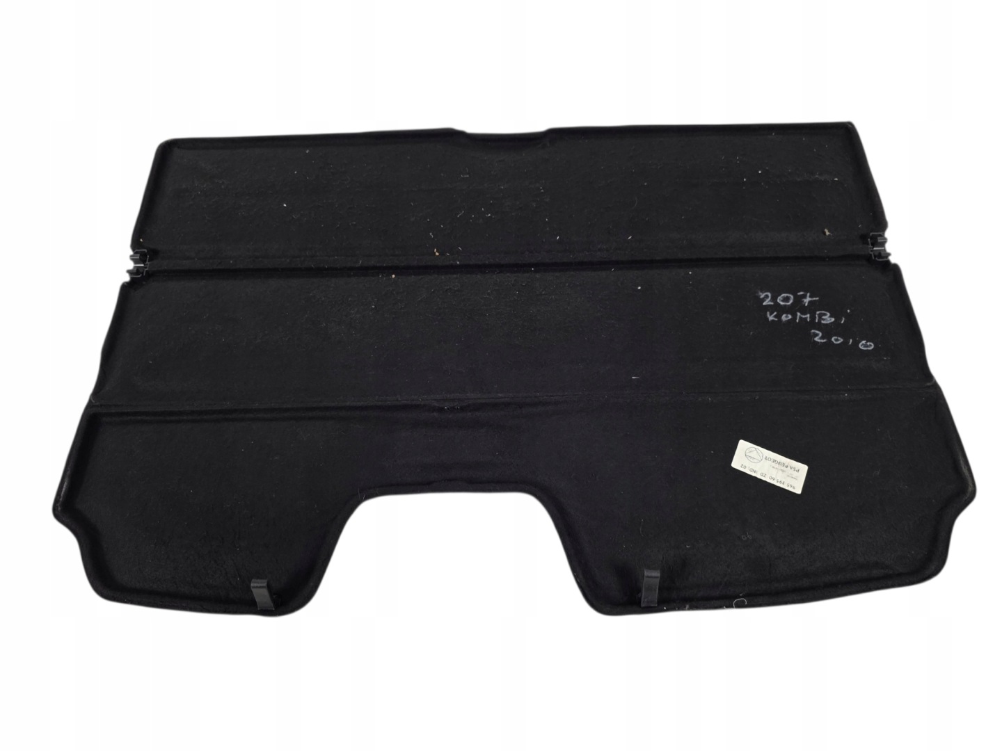 PEUGEOT 207 KOMBI (1) plato boot rear