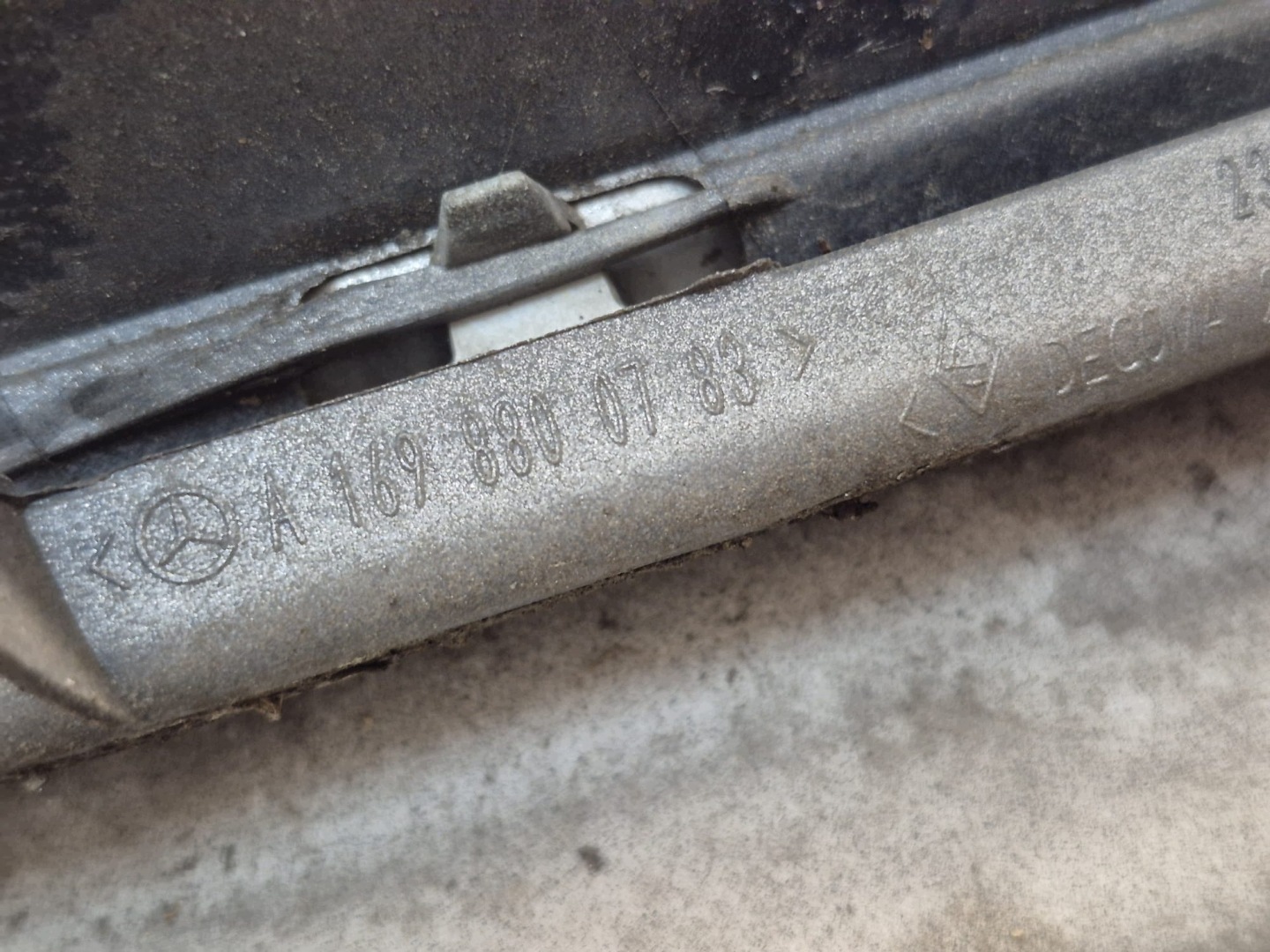 MERCEDES B-class W245 05- bumper front front A1698852525