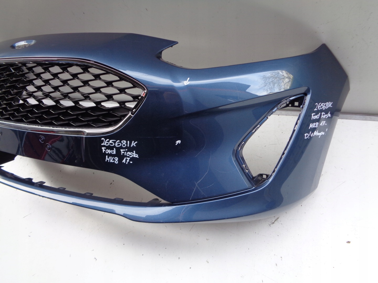 front bumper FORD FIESTA MK8 17- NR 26568