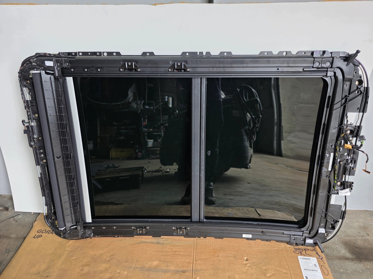Schiebedach PANORAMA KOMPLET AUDI Q7 4M 4M0877041A 5L9 S-LINE