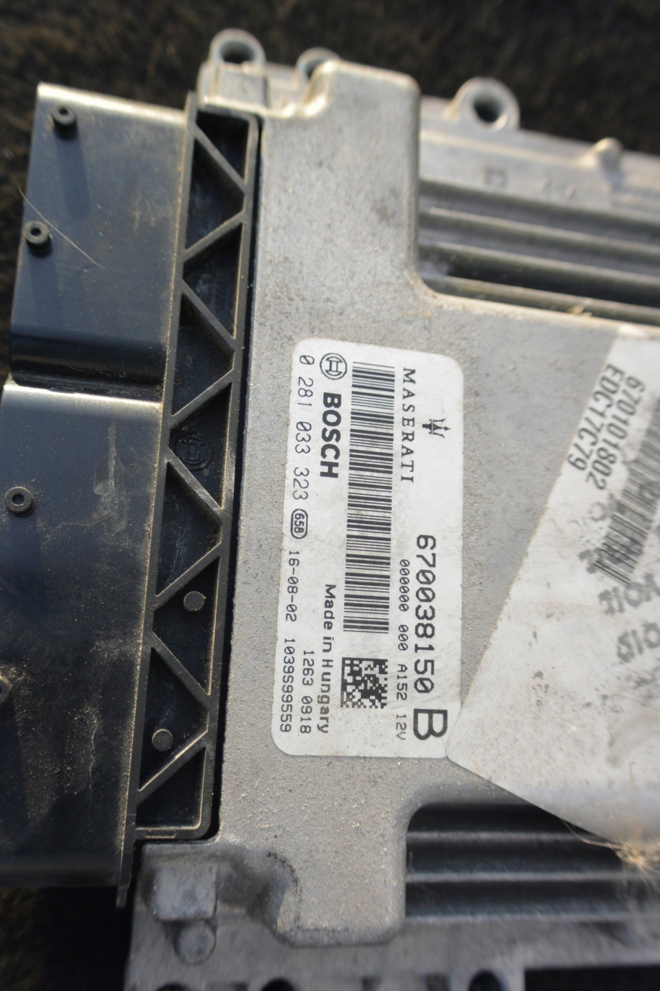 computer module control unit ECU 3.0D MASERATI QUATTROPORTE VI GHIBLI LEVANTE