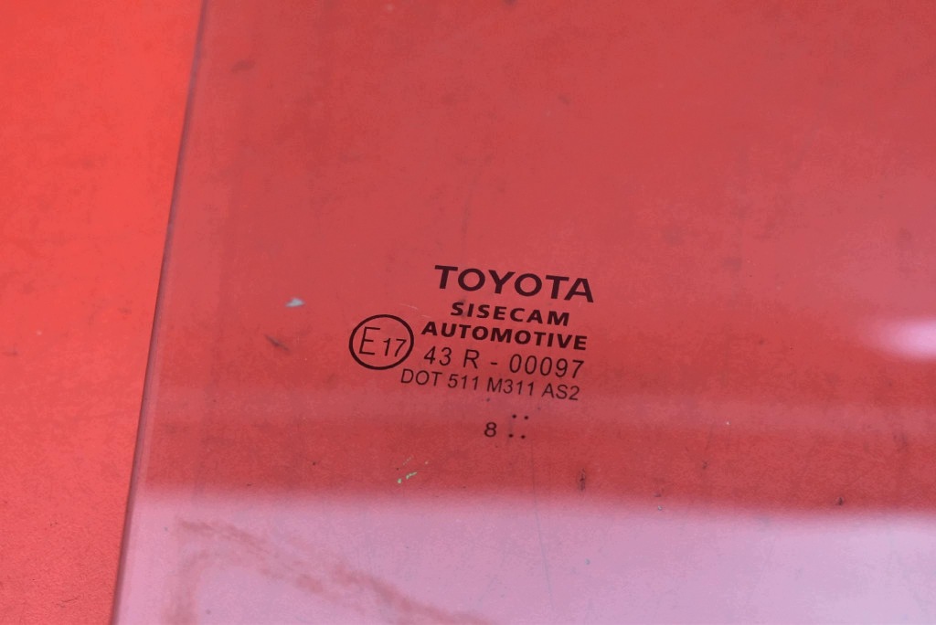 window side right rear part rear TOYOTA C-HR 1 and 16-20