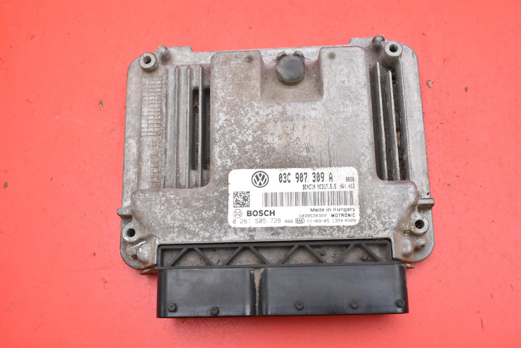 control unit computer of the engine 03C907309A VW GOLF 6 VI 1.4 TSI 122 KM 08-15