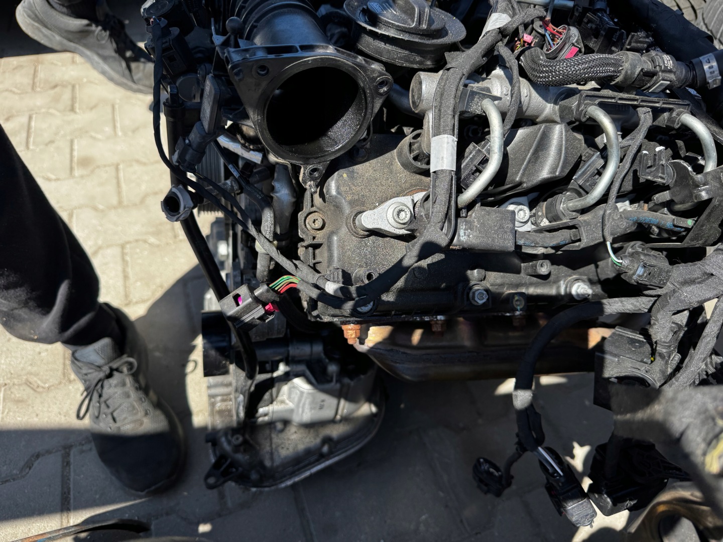 engine complete AUDI 3,0 TDI DCP