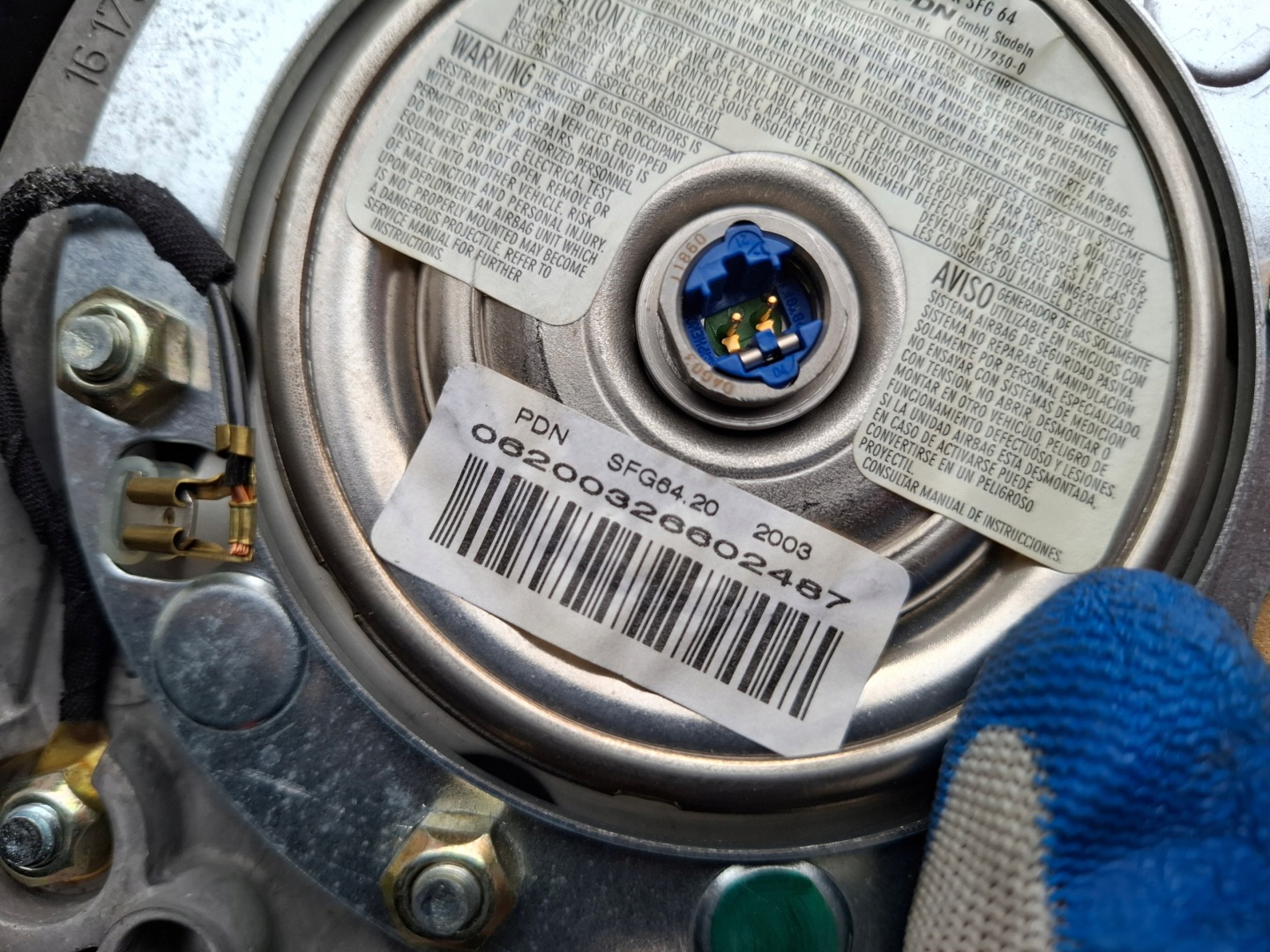 airbag airbag driver´s Audi TT 8N 8N0880201F