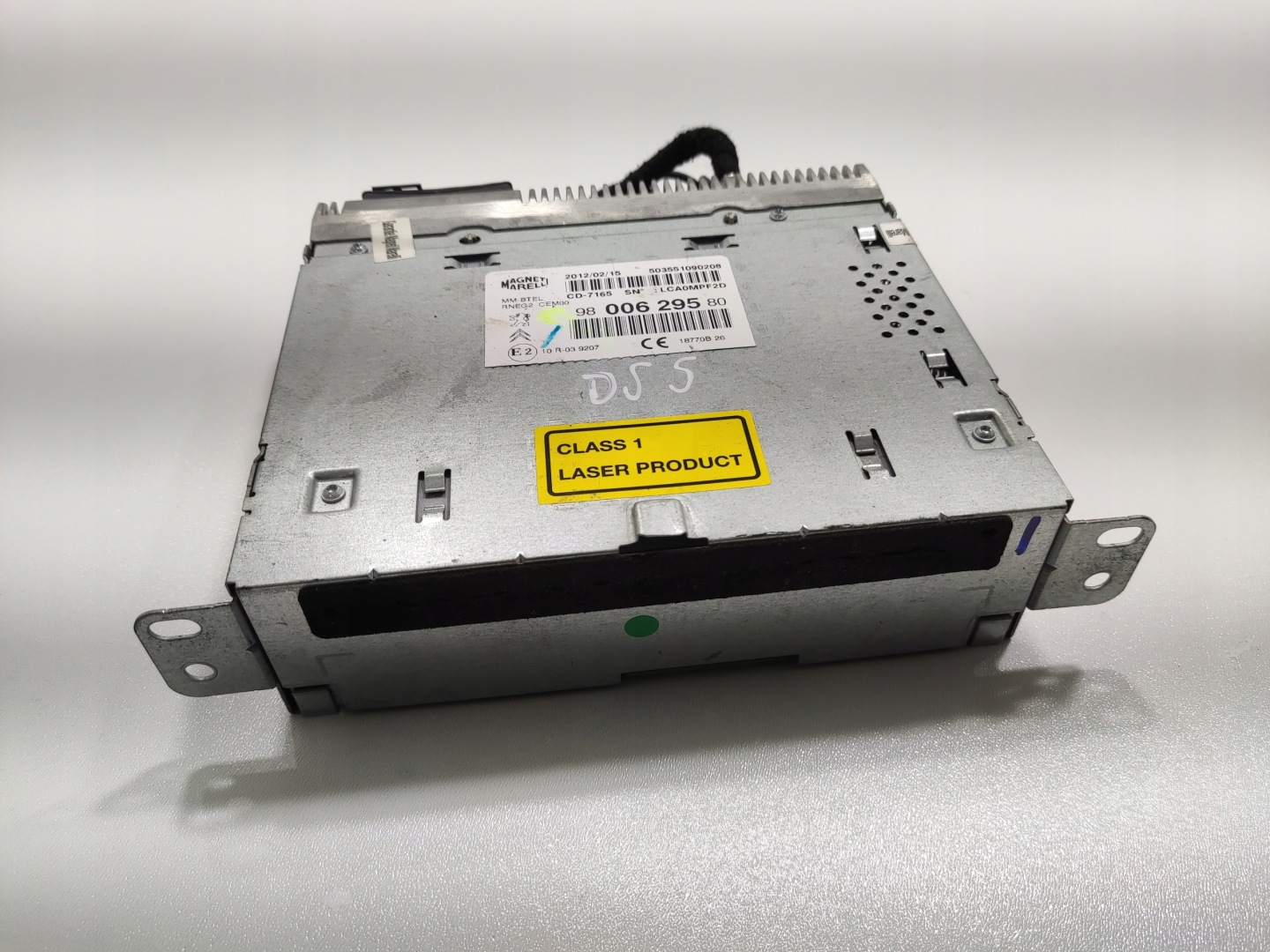 FABRYCZNE RADIO CD Navigation CITROEN DS5 9800629580 2011-2015