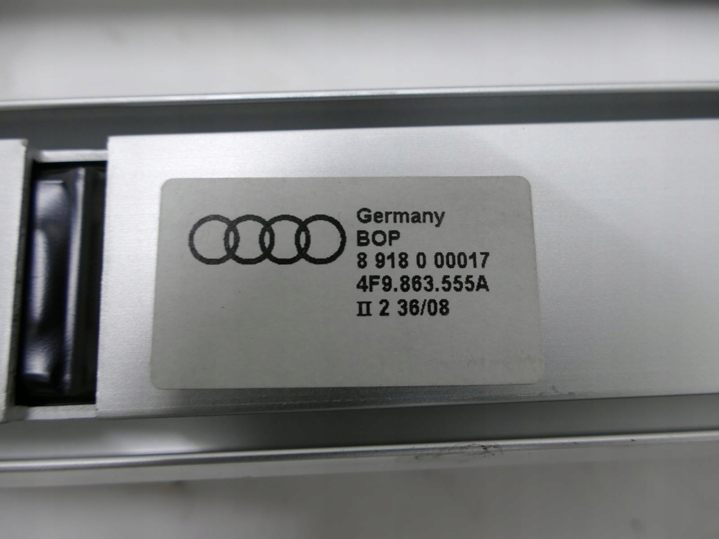 AUDI A6 C6 LIFT AVANT rail SZYNY boot KOMBI