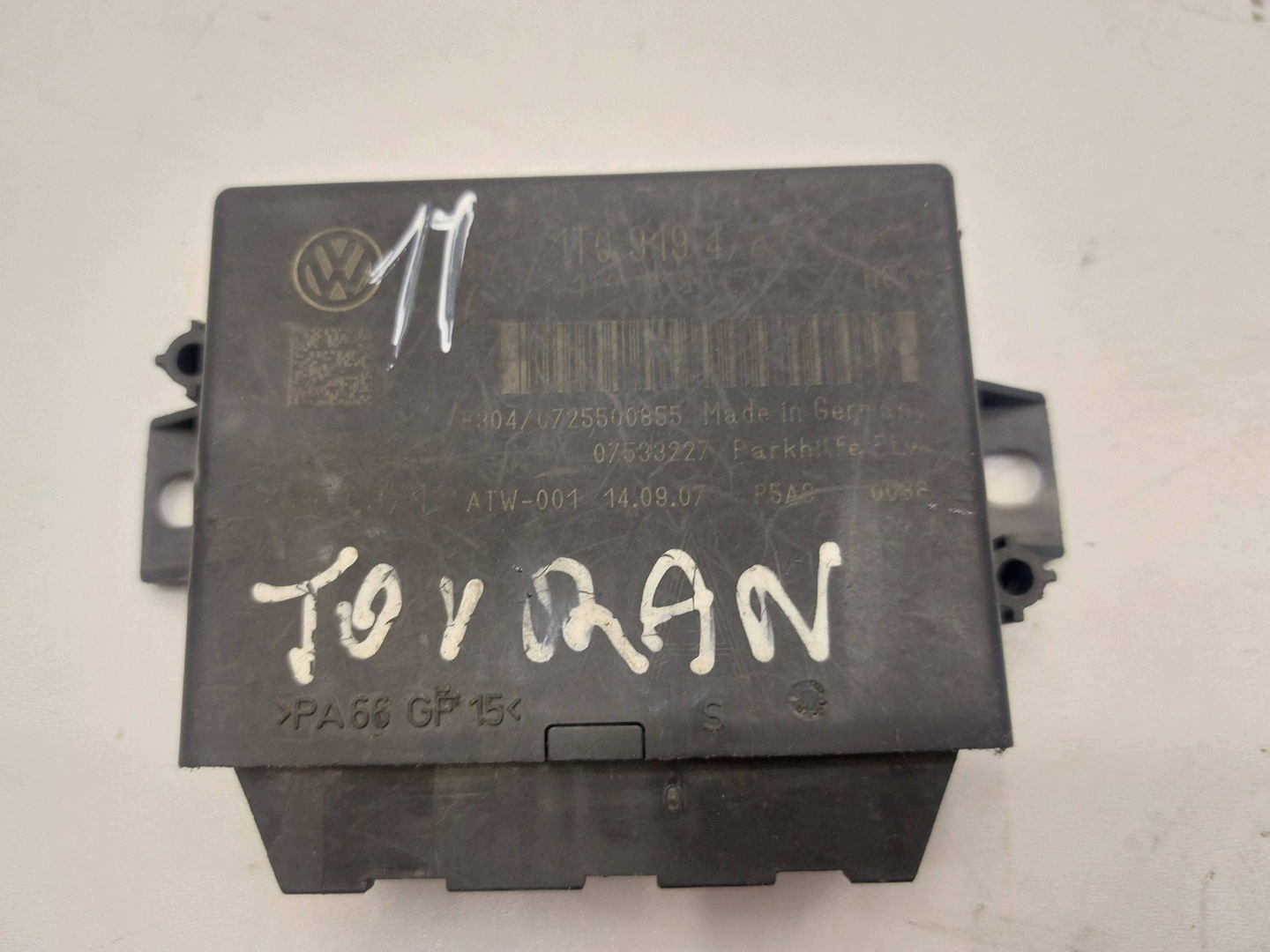 VW TOURAN e GOLF V 03-06 modulo parcheggio PDC 1T0919475