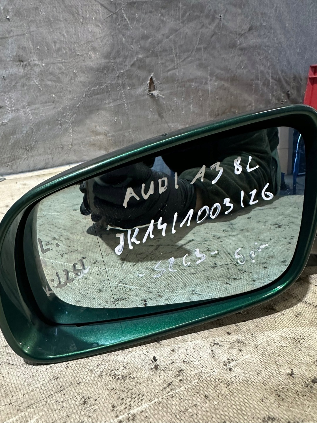 mirror left 5PIN AUDI A3 8L