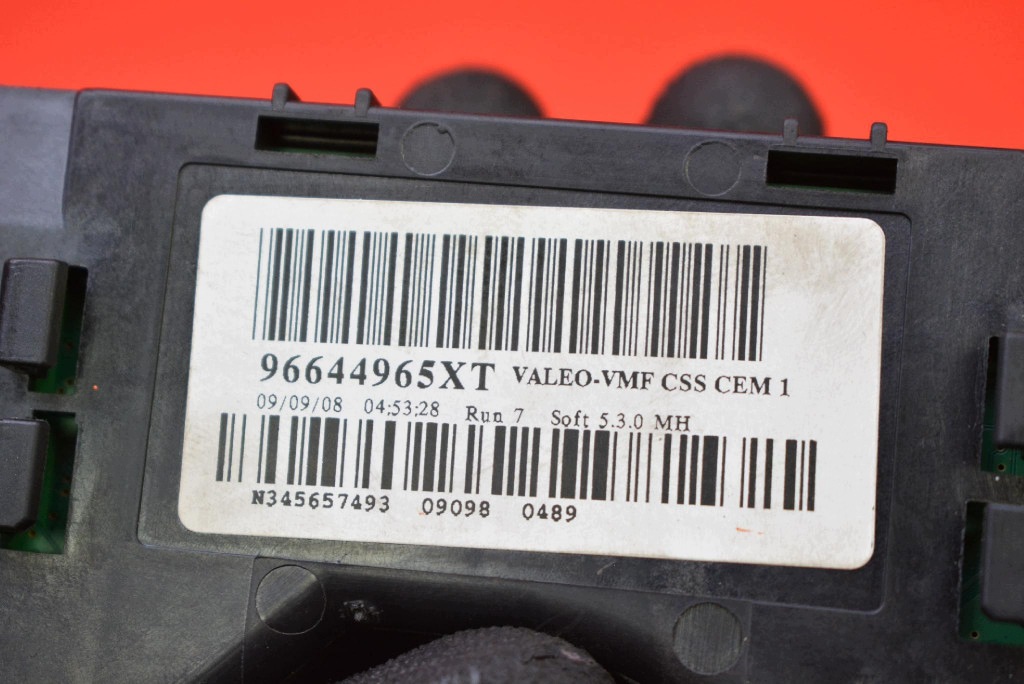 DEVIO LUCI TERGICRISTALLO TERGI PAJAK PALETTE CAMBIO 96644965XT CITROEN C4 GRAND PICASSO 1 e