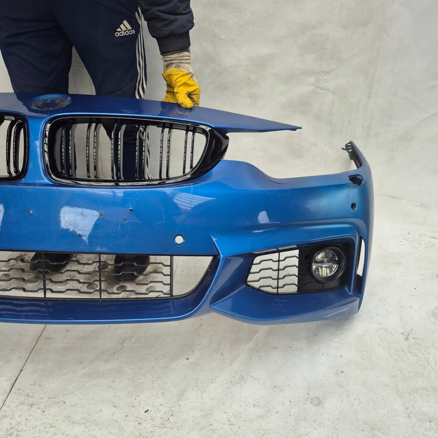 BMW 4 F32 m-packet 13- bumper front front 4XPDC SPR 8054502