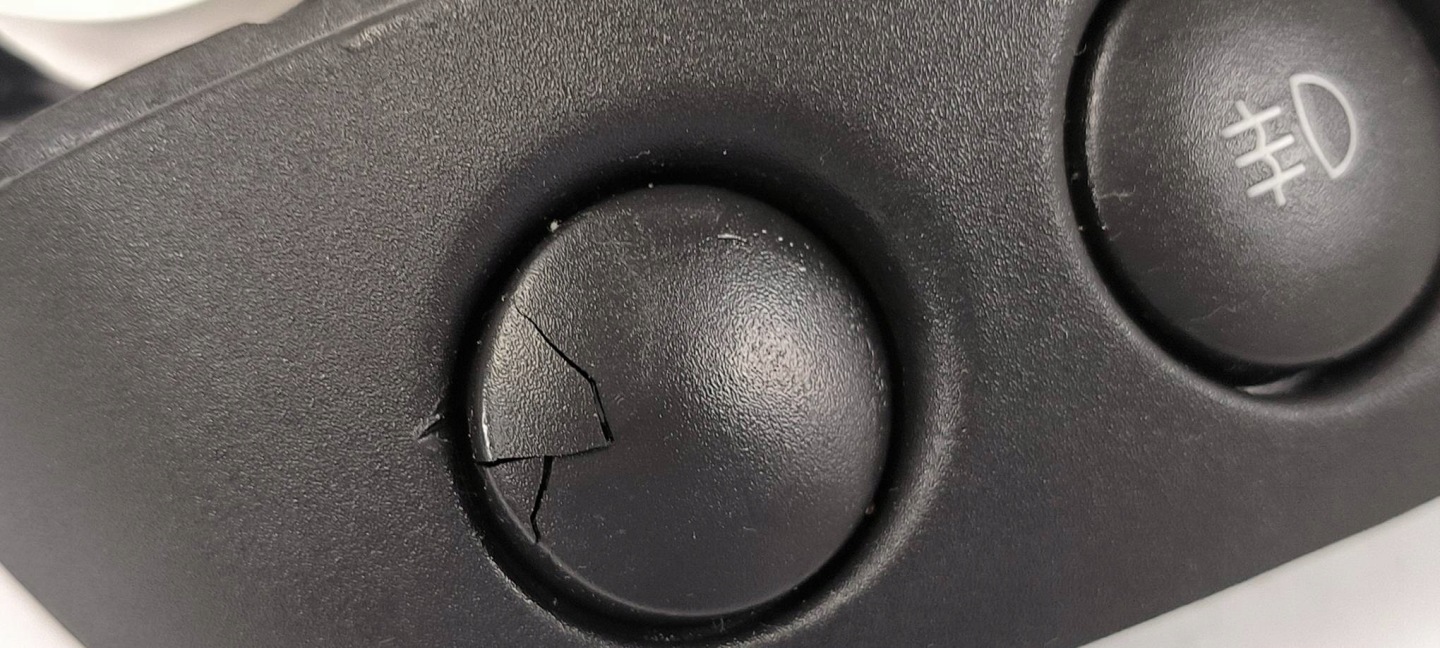 button of warning lights PANEL FIAT PUNTO