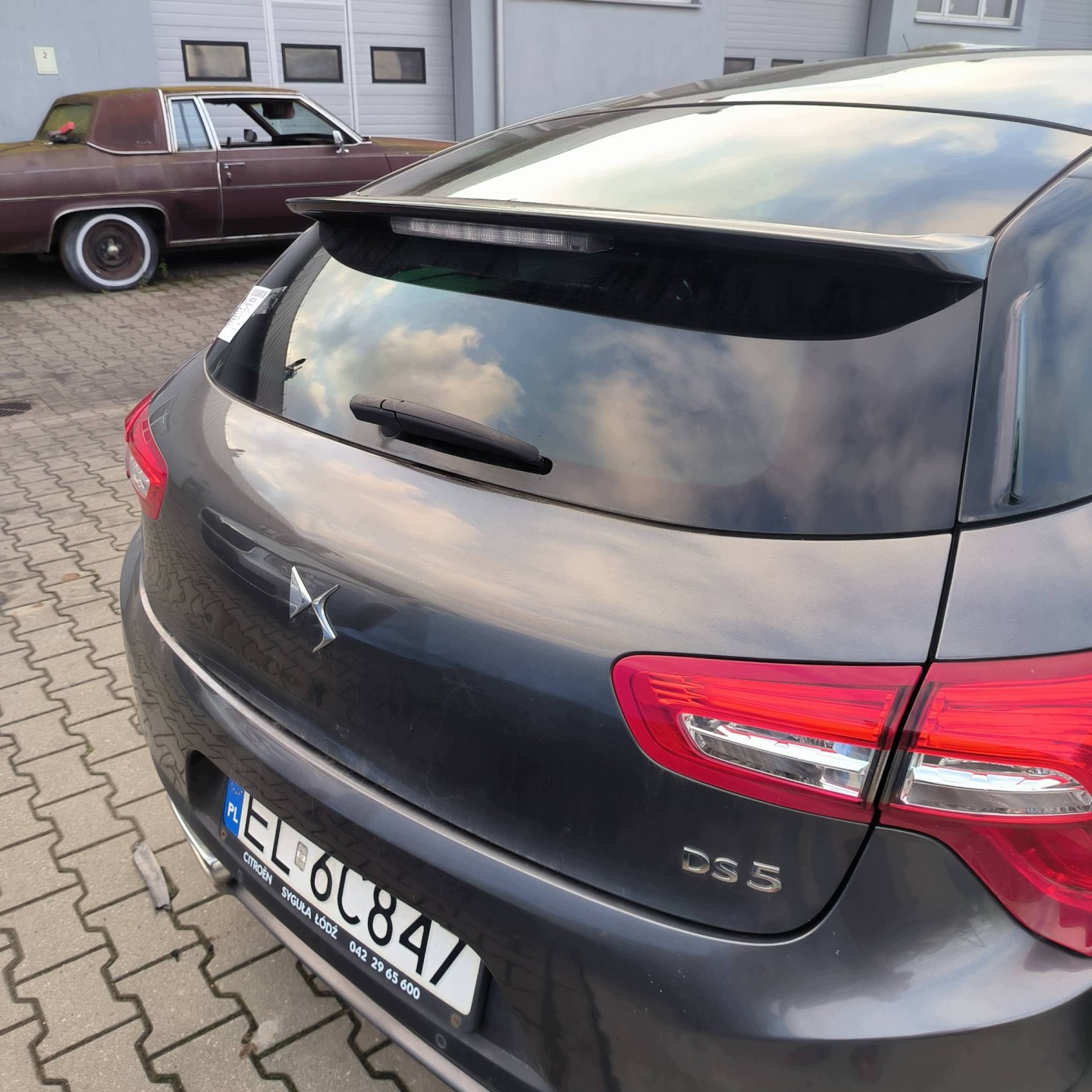 heckklappe kofferraumdeckel kofferraum EVL komplett DS 5