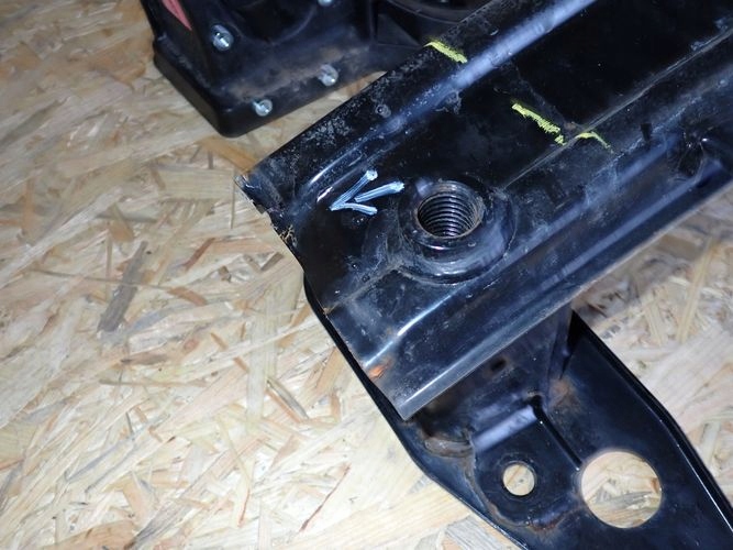 HYUNDAI I20 LIFT 12-14 support panel for radiators front 64101-J15/700